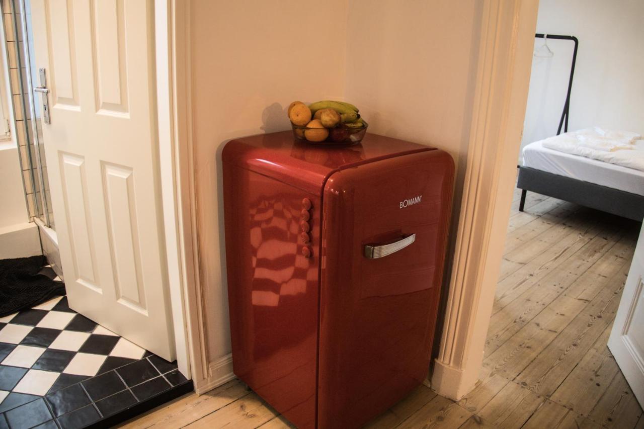 Doppelbett In Heller Wohnung Hamburgo Exterior foto